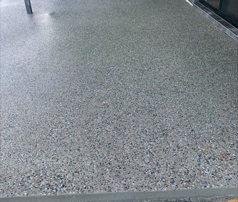 cheap exposed aggregate concrete