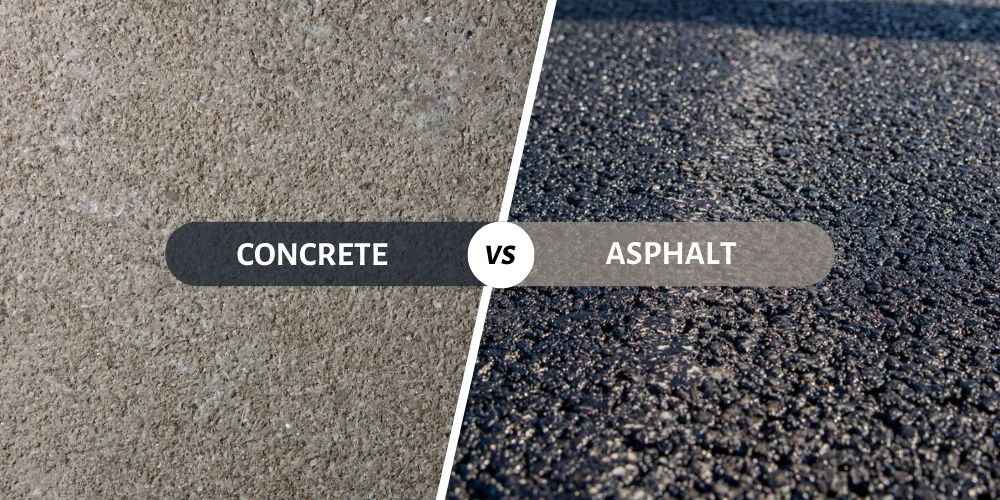 Concrete Driveways vs Asphalt Driveways